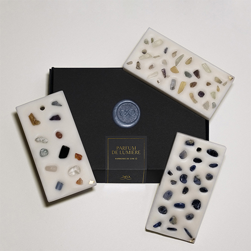 Tablettes parfumées Parfum de Lumière Pierres semi-précieuses