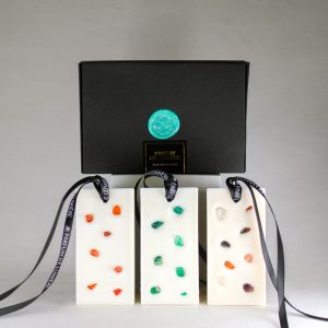 Tablettes parfumées Parfum de Lumière Pierres semi-précieuses Cornaline Onyx