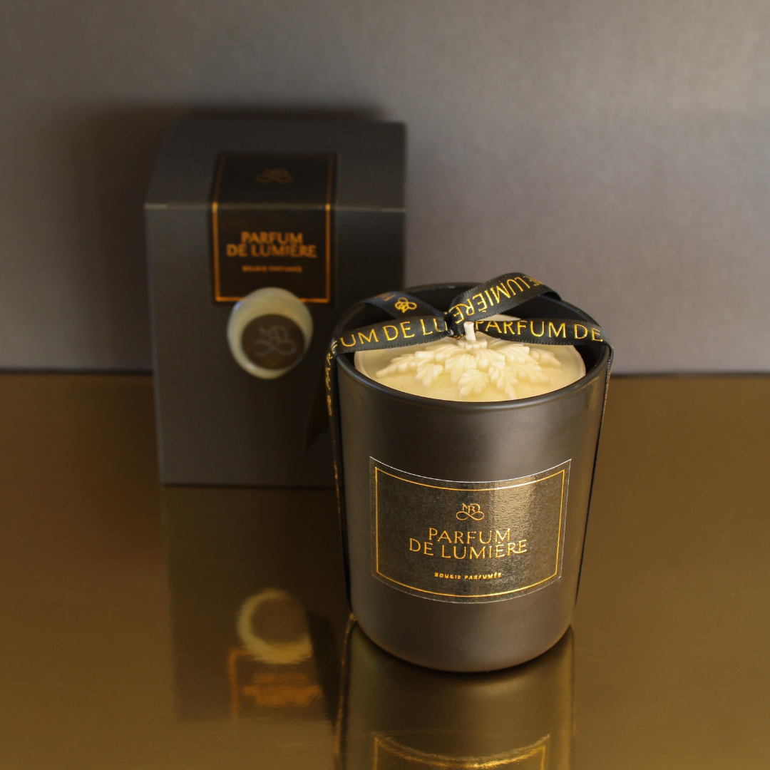 Bougie parfumée parfum de lumière Collection Signature